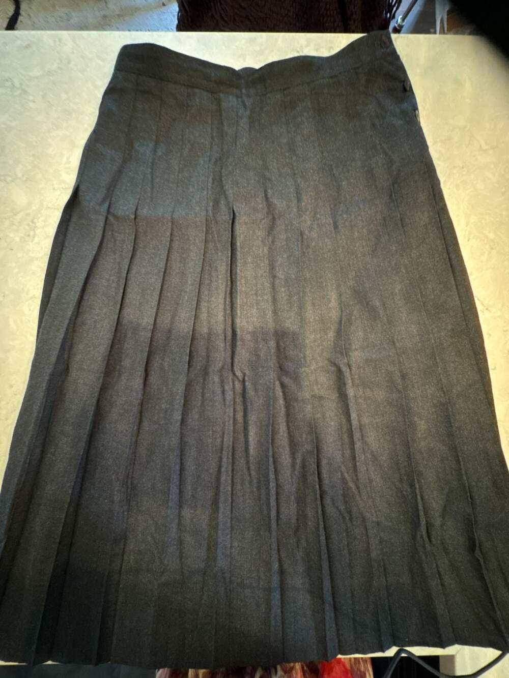Talbots Vintage Pleated Wool Skirt Size 14